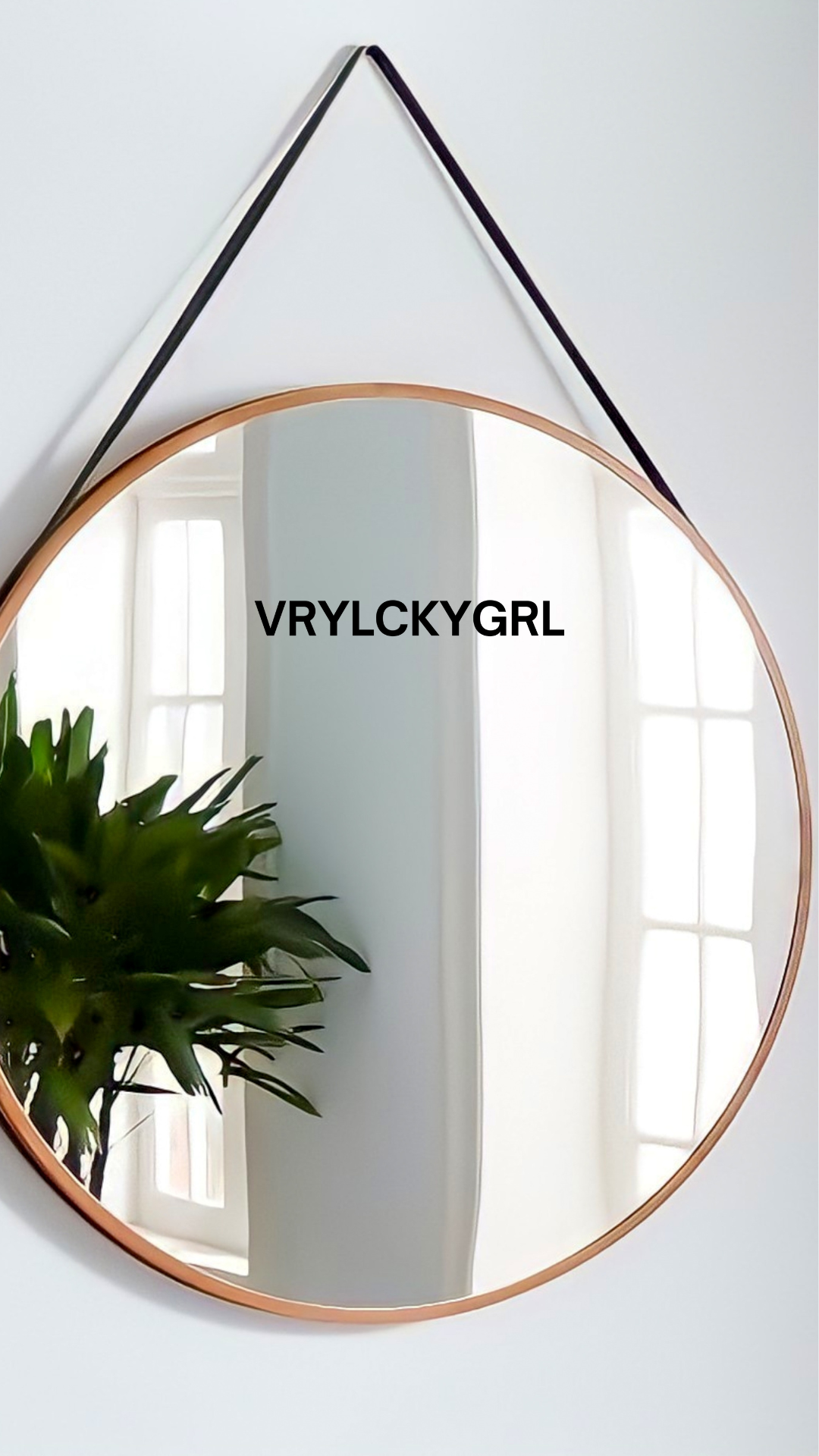 black mirror sticker / vrylckygrl